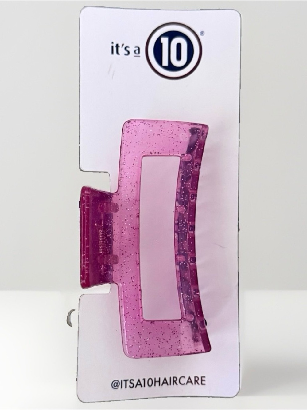 ITSA10 Haircare Pink Hair Clip - Glitter Pink Hair Accessory